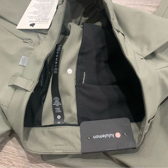 Lululemon Commission Pant Lcassic Green Grey Sage 30x32 NWT - Picture 5 of 7